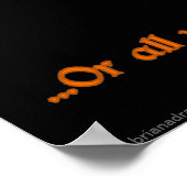 Soul Cash Pentacle Satanic Dark Humor Goat Poster (Hoek)