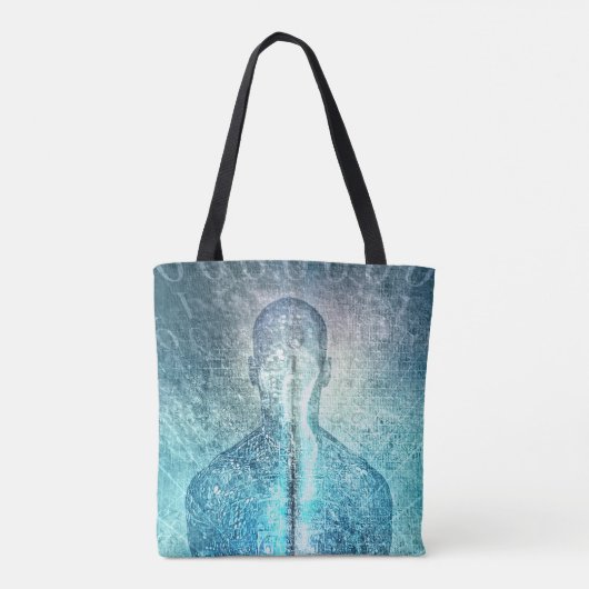soul-code tote bag (Achterkant)