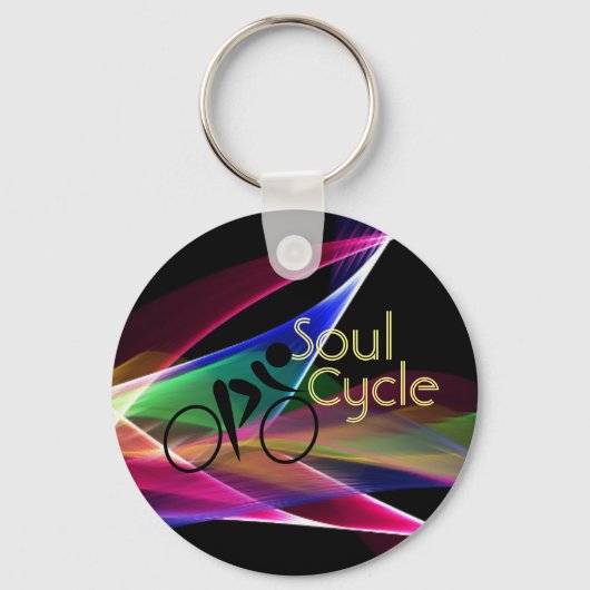 Soul Cycle Retro Neon Promotion Sleutelhanger (Voorkant)