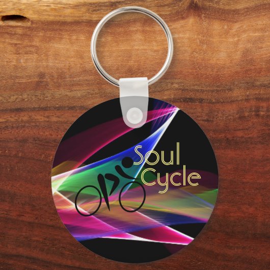 Soul Cycle Retro Neon Promotion Sleutelhanger (Voorkant)