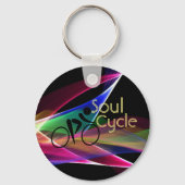 Soul Cycle Retro Neon Promotion Sleutelhanger (Achterkant)