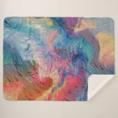 soul-driven abstraction sherpa deken (Voorkant (horizontaal))