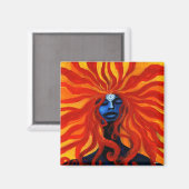 Soul Fire Magnet (Voorkant / Achterkant)