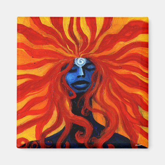 Soul Fire Magnet (Voorkant)