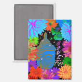 Soul Food Buddha Garden Magnet (Voorkant / Achterkant)