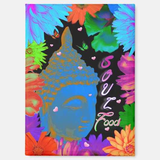 Soul Food Buddha Garden Magnet (Voorkant)