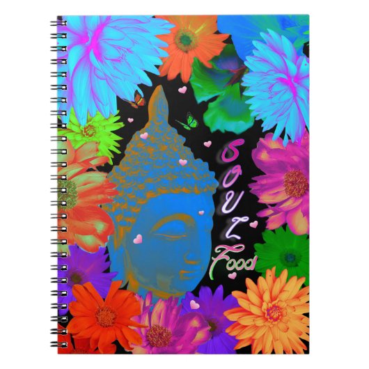 Soul Food Buddha Garden Spiral Notitieboek (Voorkant)