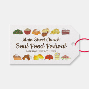 Soul Food Festival Evenement Zuidelijke keuken Kok Cadeaulabel