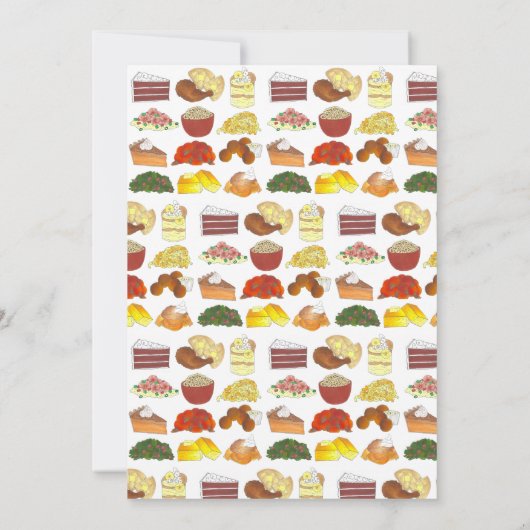 Soul Food Festival Event Southern Cuisine Kaart (Achterkant)