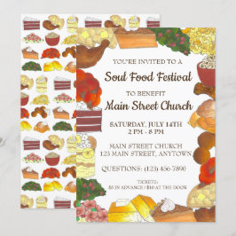 Soul Food Festival Event Southern Cuisine Kaart