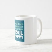 Soul Happy Inspirerend offertes positief maandag Koffiemok (Voorkant rechts)