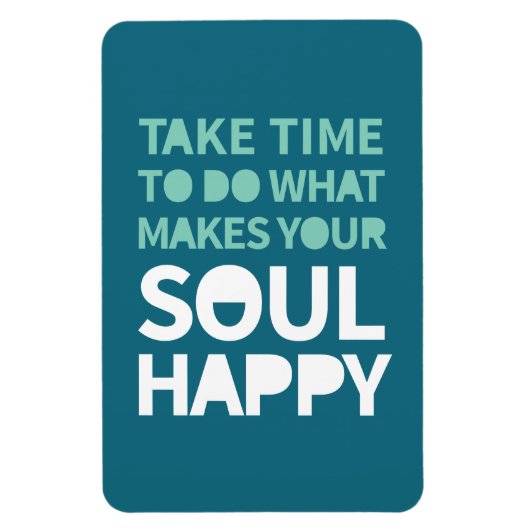 Soul Happy Inspirerend offertes positief maandag Magneet (Verticaal)