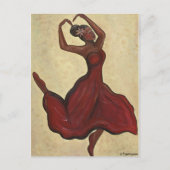 Soul in Motion Briefkaart (Voorkant)