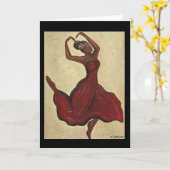 Soul in Motion Card Kaart (Gele Bloem)