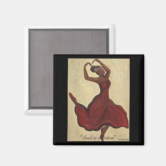 Soul in Motion Magnet (Voorkant / Achterkant)