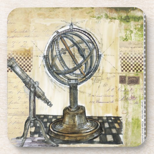 "Soul Journey", 5 plastic onderzetter (Voorkant)