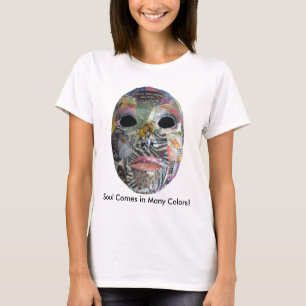 Soul komt in veel kleurenmasker t-shirt