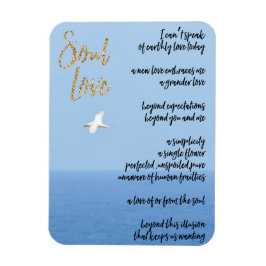 Soul Love Poem Magneet