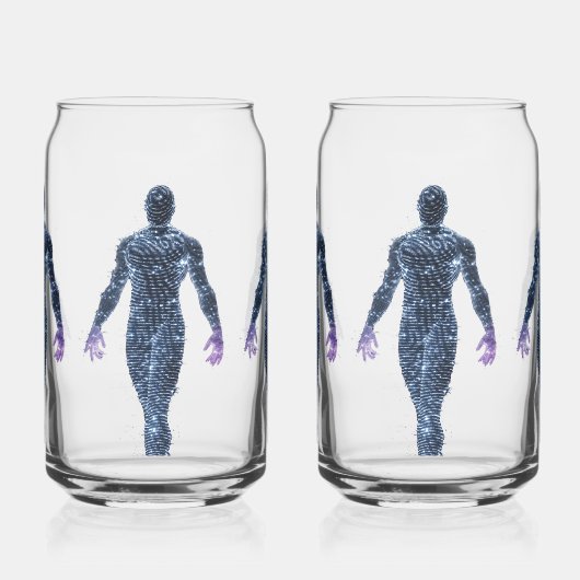 soul-man blikvorm glas (Links)