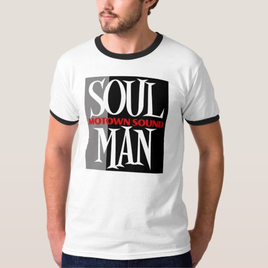 Soul Man Ringer T Shirt (Voorkant)