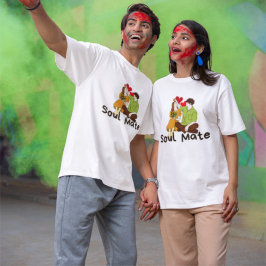 Soul Mate Couple T-Shirt - Romantisch en oprecht