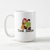 Soul Mate Mok - Romantische koffiebeker voor koppe (Links)