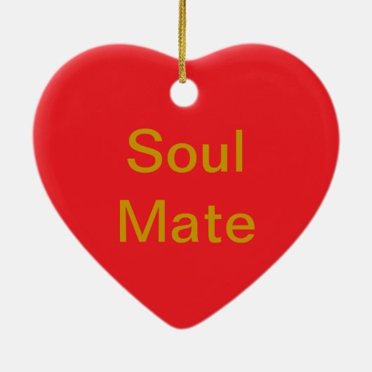 Soul Mate Ornament (Achterkant)