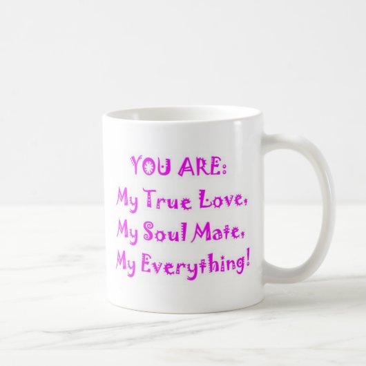 Soul Mate Poem Koffiemok (Rechts)