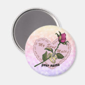 Soul Mate Trouwmagneet Magneet (Voorkant / Achterkant)