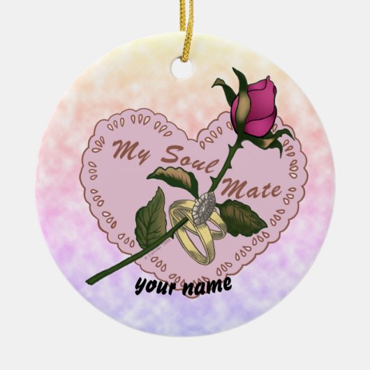 Soul Mate Wedding ornament (Voorkant)