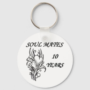 SOUL MATES 10 JAAR SLEUTELHANGER