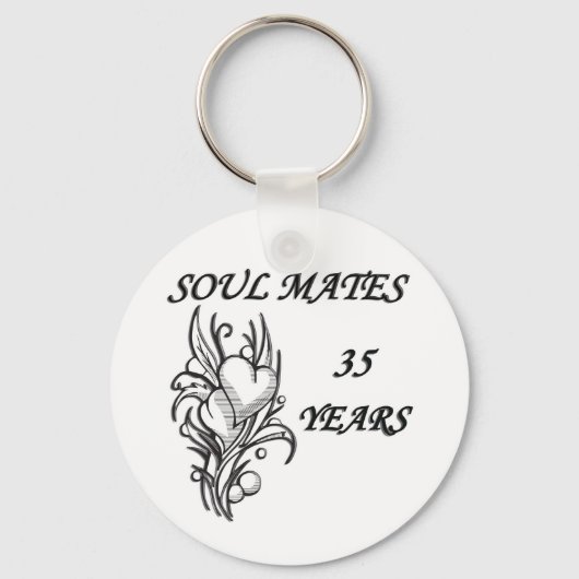 SOUL MATES 35 JAAR SLEUTELHANGER (Voorkant)