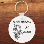 SOUL MATES 35 JAAR SLEUTELHANGER (Voorkant)