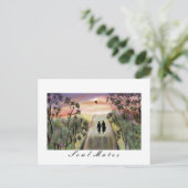 "Soul Mates"Briefkaart"* Briefkaart (Staand voorkant)