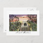 "Soul Mates"Briefkaart"* Briefkaart (Voorkant / Achterkant)