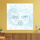 Soul Mates Canvas Afdruk (Insitu (Woonkamer))