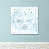 Soul Mates Canvas Afdruk (Insitu (Houten vloer))