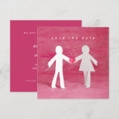 Soul Mates - Save the Date aankondiging (Voorkant / Achterkant)