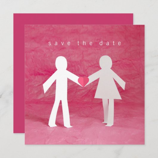 Soul Mates - Save the Date-aankondiging Save The Date (Voorkant / Achterkant)