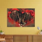 Soul Mates - Wrapped Canvas Afdruk (Insitu (Woonkamer))