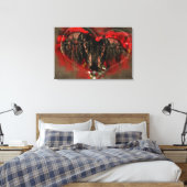 Soul Mates - Wrapped Canvas Afdruk (Insitu (Slaapkamer))