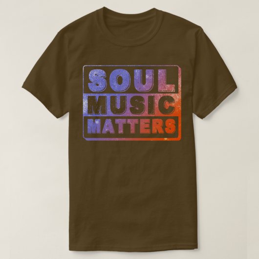 Soul Music Matters T-shirt (Design voorkant)