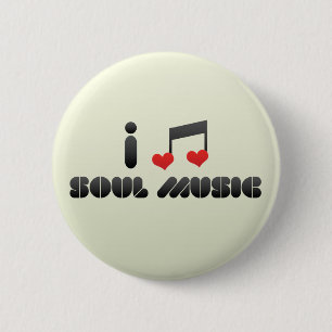 Soul Music Ronde Button 5,7 Cm