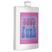Soul Muziek Funky woorden graphics Flacon (Rechts)