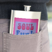 Soul Muziek Funky woorden graphics Flacon (Voorbeeld)
