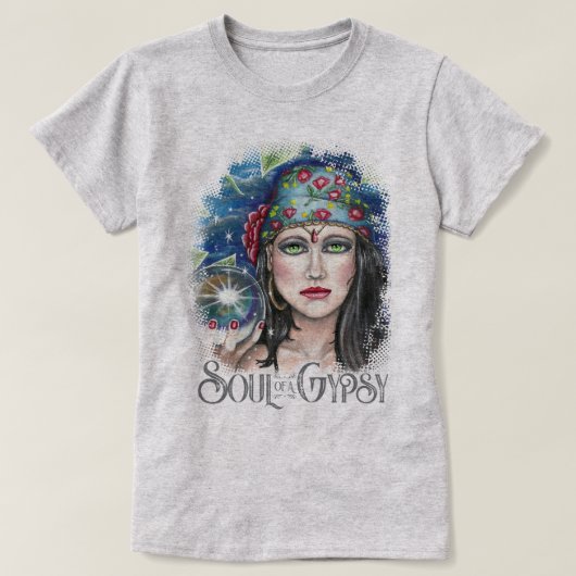Soul of a Gypsy T-shirt (Design voorkant)