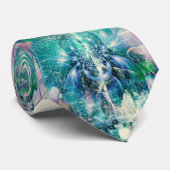 Soul of aura en binaire code stropdas (Opgerold)