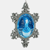 Soul of SnowLady keramische bal Ornament (Links)