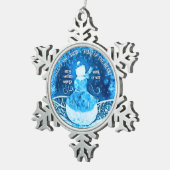 Soul of SnowLady keramische bal Ornament (Rechts)