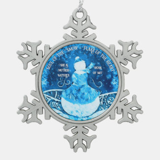 Soul of SnowLady keramische bal Ornament